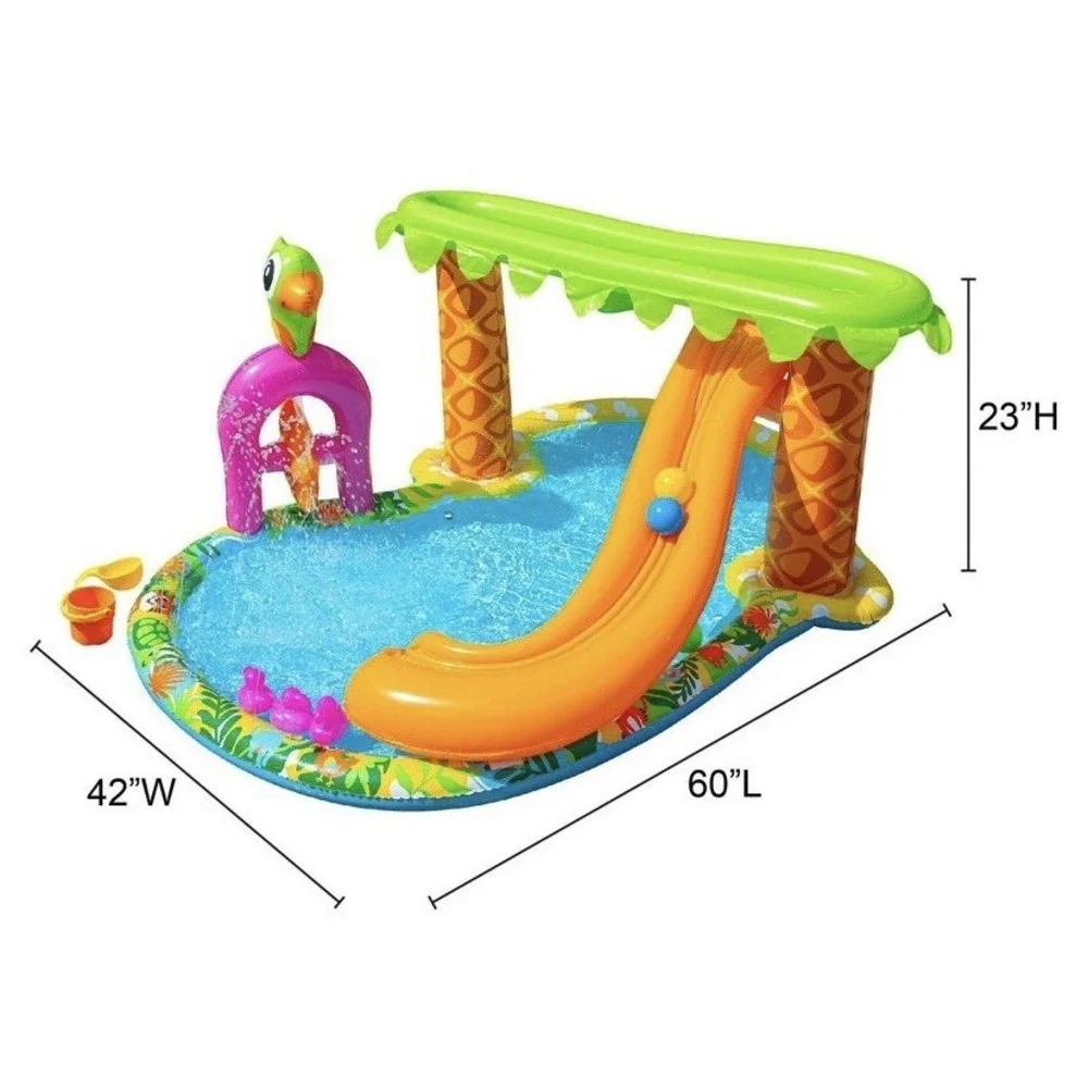 Banzai Rainforest Splash Park Enjoy In Hot Summer Kids Hour Of Water Fun